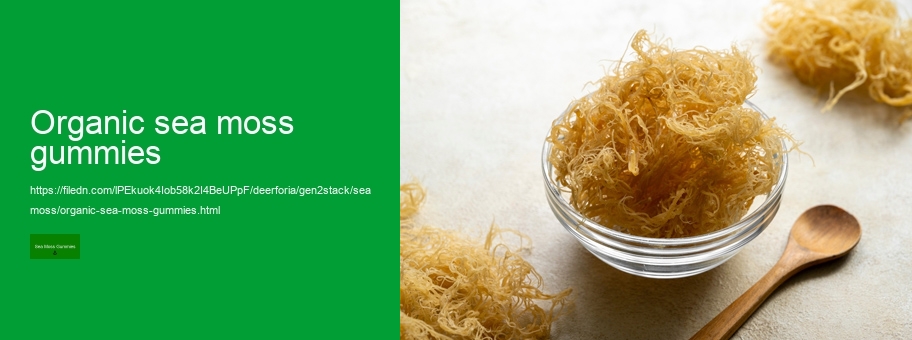 is sea moss fda approved